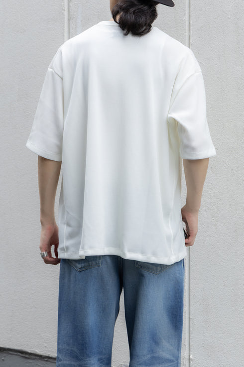 【tangenet】"Clean Thermal Jersey Tee"